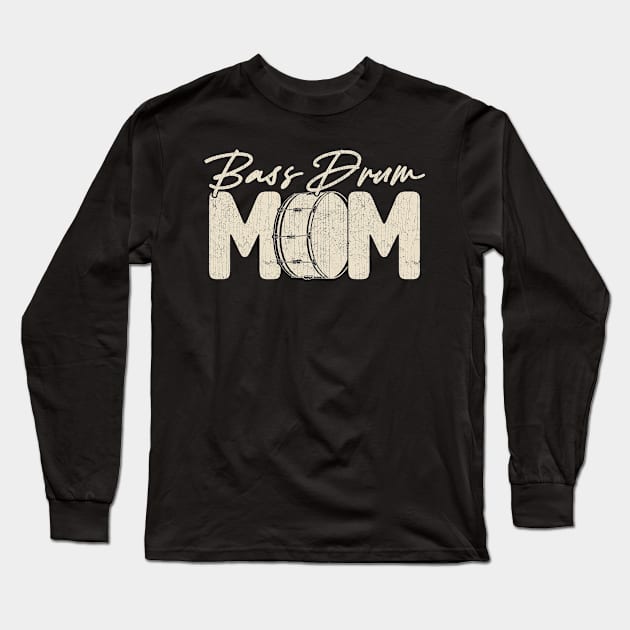 Bass Drum Mom Long Sleeve T-Shirt by Petra and Imata